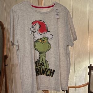 The Grinch Gray Short Sleeve Tee